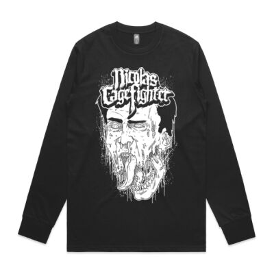 cage head long sleeve tee Thumbnail